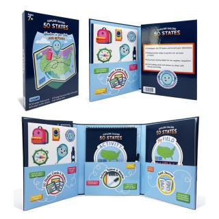 Carson Dellosa Education Explore Galore: 50 States Dry-Erase Activity Kit