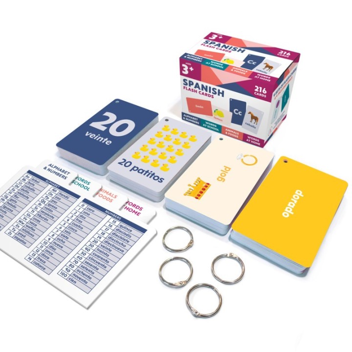 Carson Dellosa Education Spanish Flash Cards