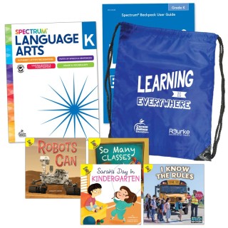 Spectrum® Language and Literacy Backpack, Grade K