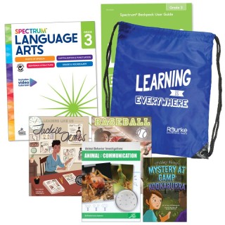 Spectrum® Language and Literacy Backpack, Grade 3