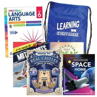 Spectrum® Language and Literacy Backpack, Grade 6