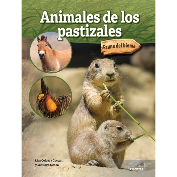 Bridges Animales de los pastizales Hardcover