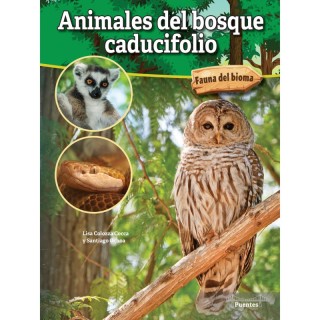 Bridges Animales del bosque caducifolio Paperback