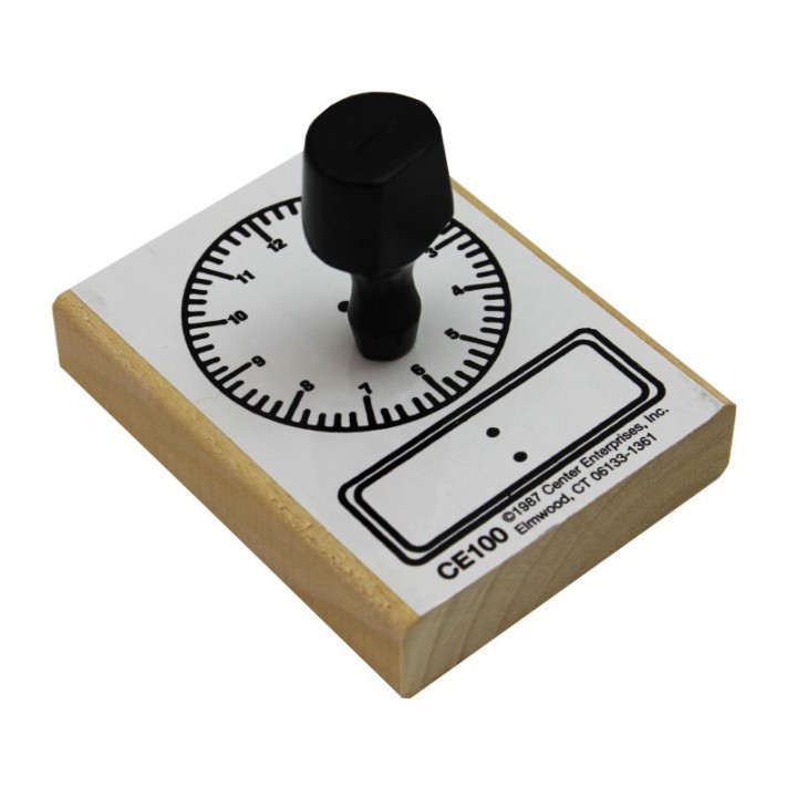READY 2 LEARN™ Digital and Analog Clock Stamp