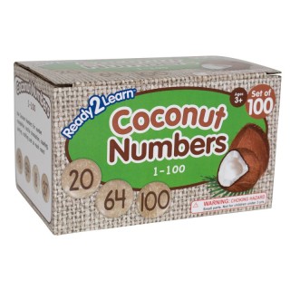 READY 2 LEARN™ Coconut Numbers, Large, 1-100, Set of 100