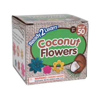 READY 2 LEARN™ Coconut Flowers, Set of 50