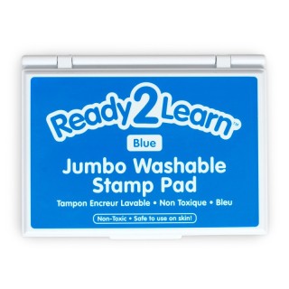 READY 2 LEARN™ Jumbo Washable Stamp Pad - Blue - 6.2"L x 4.1"W