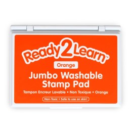 READY 2 LEARN™ Jumbo Washable Stamp Pad - Orange - 6.2"L x 4.1"W