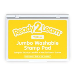 READY 2 LEARN™ Jumbo Washable Stamp Pad - Yellow - 6.2"L x 4.1"W