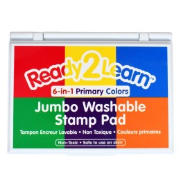 READY 2 LEARN™ Jumbo Washable Stamp Pad - 6-in-1