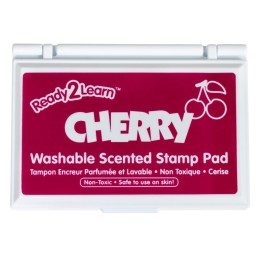 READY 2 LEARN™ Washable Stamp Pad - Cherry Scent, Dark Red