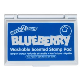 READY 2 LEARN™ Washable Stamp Pad, Blueberry Scented, Blue