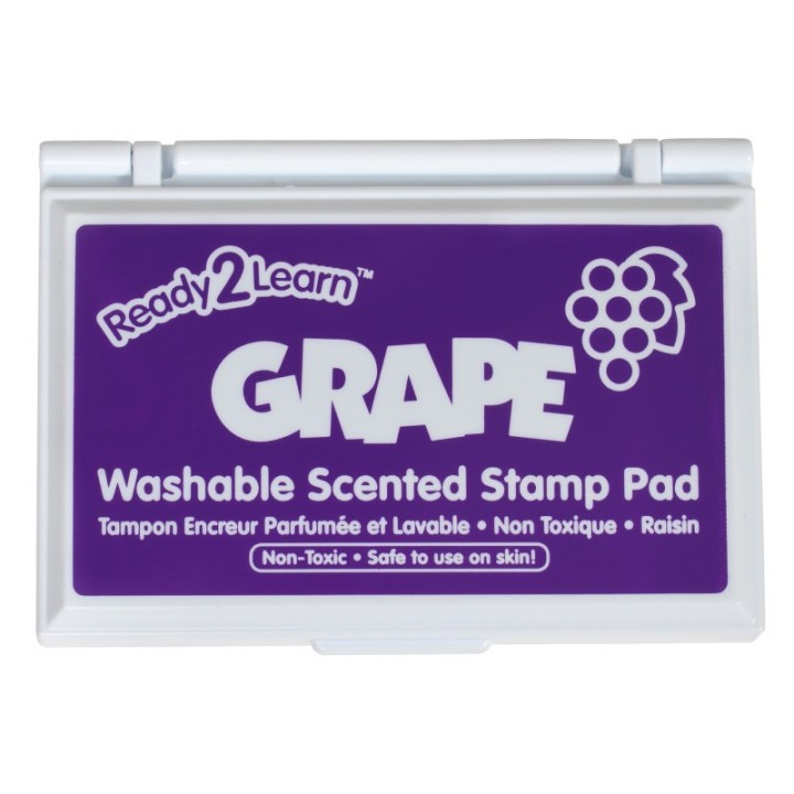 READY 2 LEARN™ Washable Stamp Pad - Grape Scented, Purple