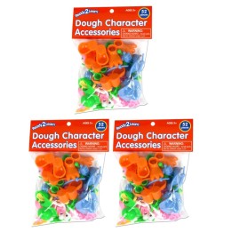 READY 2 LEARN™ Dough Character Accessories, 52 Per Set, 3 Sets