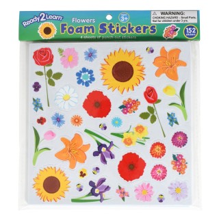 READY 2 LEARN™ Foam Stickers - Flowers - Pack of 152