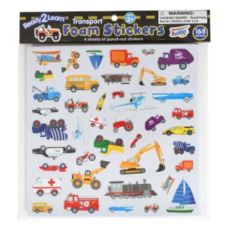 READY 2 LEARN™ Foam Stickers - Transport - Pack of 168