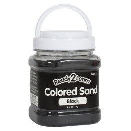 READY 2 LEARN™ Colored Sand - Black - 2.2 Pounds