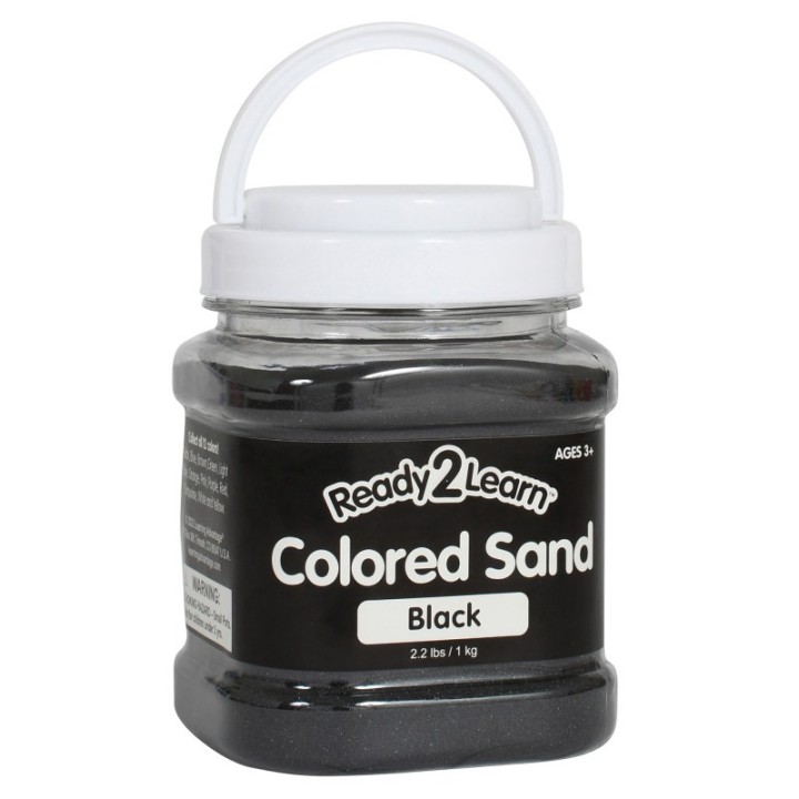 READY 2 LEARN™ Colored Sand - Black - 2.2 Pounds
