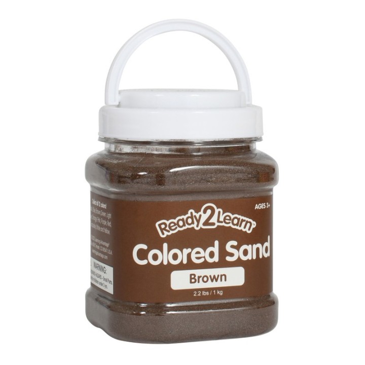 READY 2 LEARN™ Colored Sand - Brown - 2.2 lbs