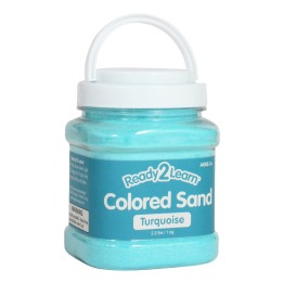 READY 2 LEARN™ Colored Sand - Turquoise - 2.2 Pounds