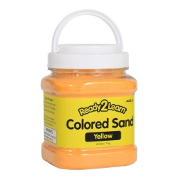 READY 2 LEARN™ Colored Sand - Yellow - 2.2 Pounds