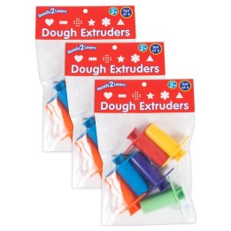 READY 2 LEARN™ Dough Extruders, 6 Per Set, 3 Sets