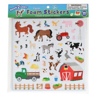 READY 2 LEARN™ Foam Stickers - Farm