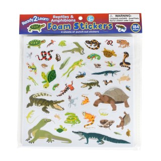 READY 2 LEARN™ Foam Stickers - Reptiles and Amphibians