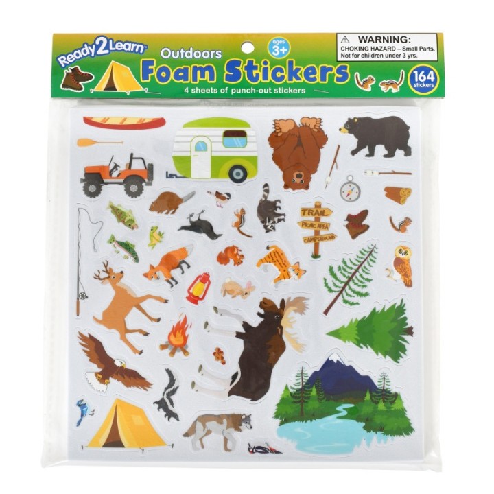 READY 2 LEARN™ Foam Stickers - Outdoors