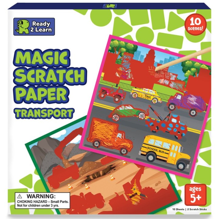 READY 2 LEARN™ Magic Scratch Paper, Transport