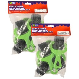 READY 2 LEARN™ Paint & Dough Explorers, Set #3, 4 Per Set, 2 Sets
