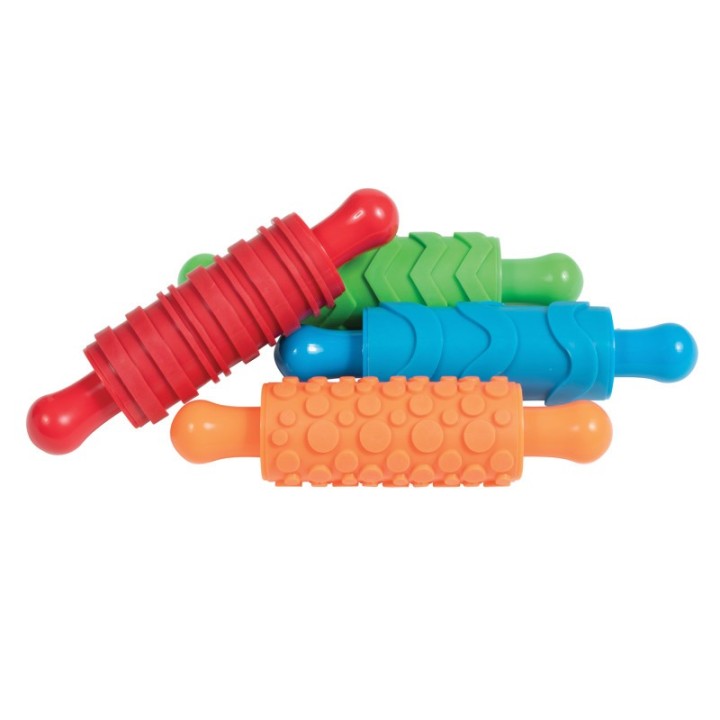 READY 2 LEARN™ Paint and Clay Texture Rollers - Set of 4