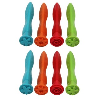 READY 2 LEARN™ Triangle Grip Stampers - Patterns - 4 Per Pack - 2 Packs