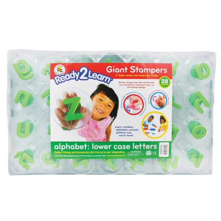 READY 2 LEARN™ Giant Stampers - Lowercase Letters - Set of 28
