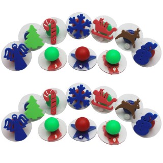 READY 2 LEARN™ Giant Stampers - Christmas Shapes - 10 Per Set - 2 Sets