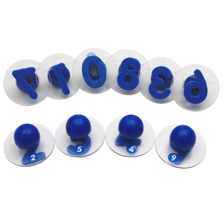 READY 2 LEARN™ Giant Stampers - Numbers 0-9 - Set of 10