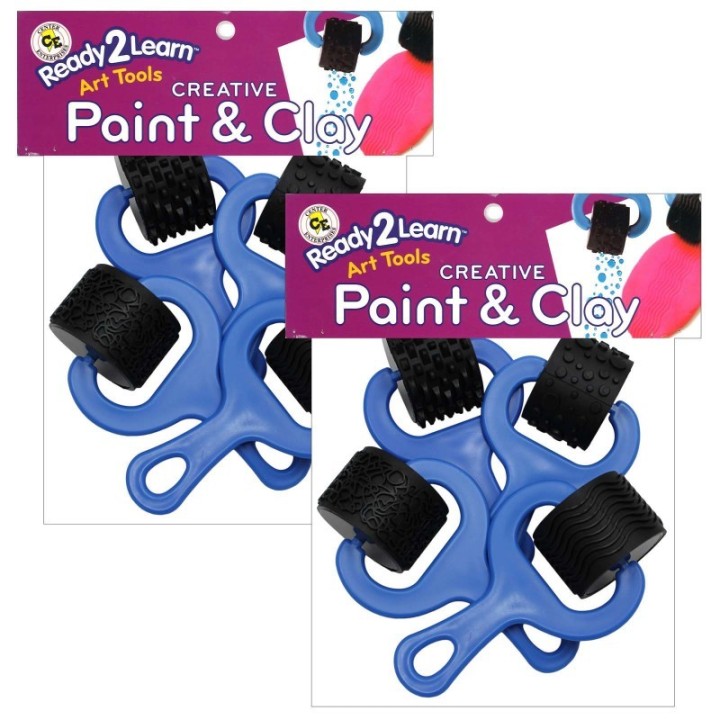 READY 2 LEARN™ Paint and Clay Explorers - Set 1 - 4 Per Set - 2 Sets