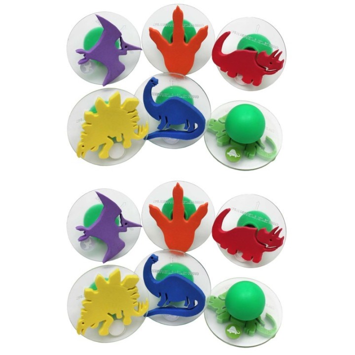 READY 2 LEARN™ Giant Stampers - Dinosaurs - 6 Per Set - 2 Sets