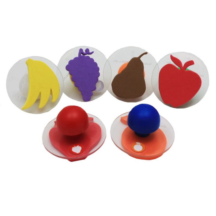 READY 2 LEARN™ Giant Stampers - Fruit - Set of 6