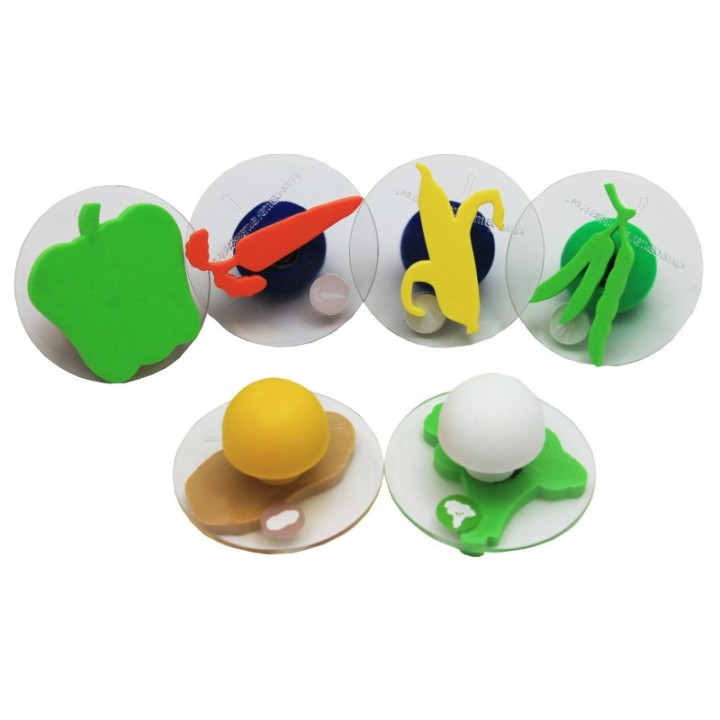 READY 2 LEARN™ Giant Stampers - Vegetables - Set of 6