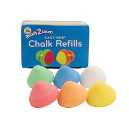 READY 2 LEARN™ Easy Grip Chalk - Refills - Set of 6