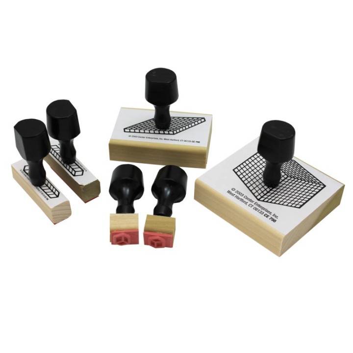 READY 2 LEARN™ Base 10 Block Stamps - Set of 6