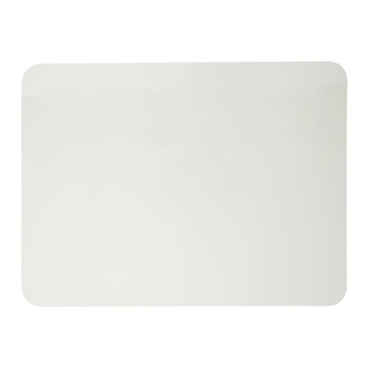 Charles Leonard Dry Erase Board, One-Sided Plain, White, 9" x 12"