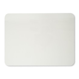 Charles Leonard Magnetic Dry Erase Board, Two Sided, Plain/Plain, 9" x 12"