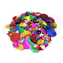 Charles Leonard Creative Arts by Charles Leonard Glittering Sequins with Spangles, 4 Ounce Bag
