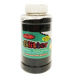 Charles Leonard Creative Arts™ Glitter, 16 oz. Bottle, Black