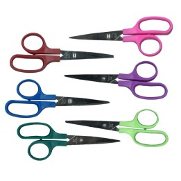 Charles Leonard Children's 5" Pointed Scissors, Assorted Colors, Single