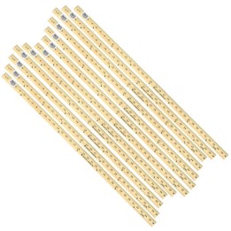 Charles Leonard Wooden Yardstick, Pack of 12