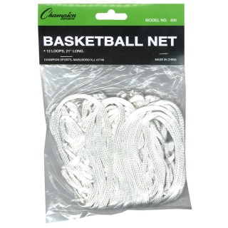 Champion Sports Basketball Net, Standard Size, 4mm Braided Nylon
