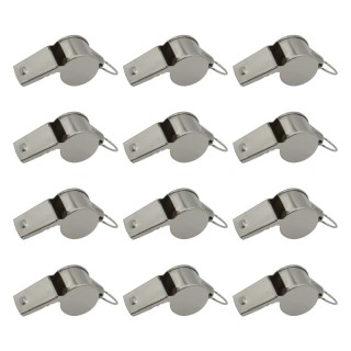 Champion Sports Metal Whistle, Set of 12